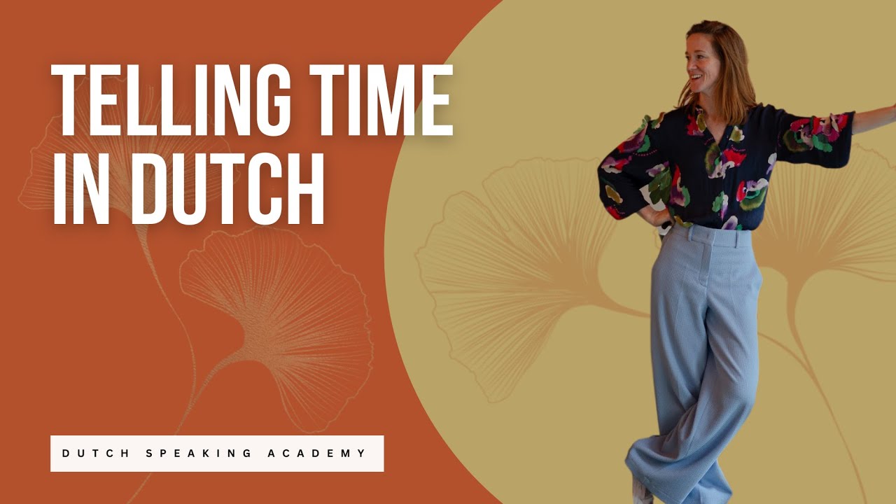 Telling time in Dutch (de tijd in het Nederlands) - YouTube - Vrije Tijd In Het Engels