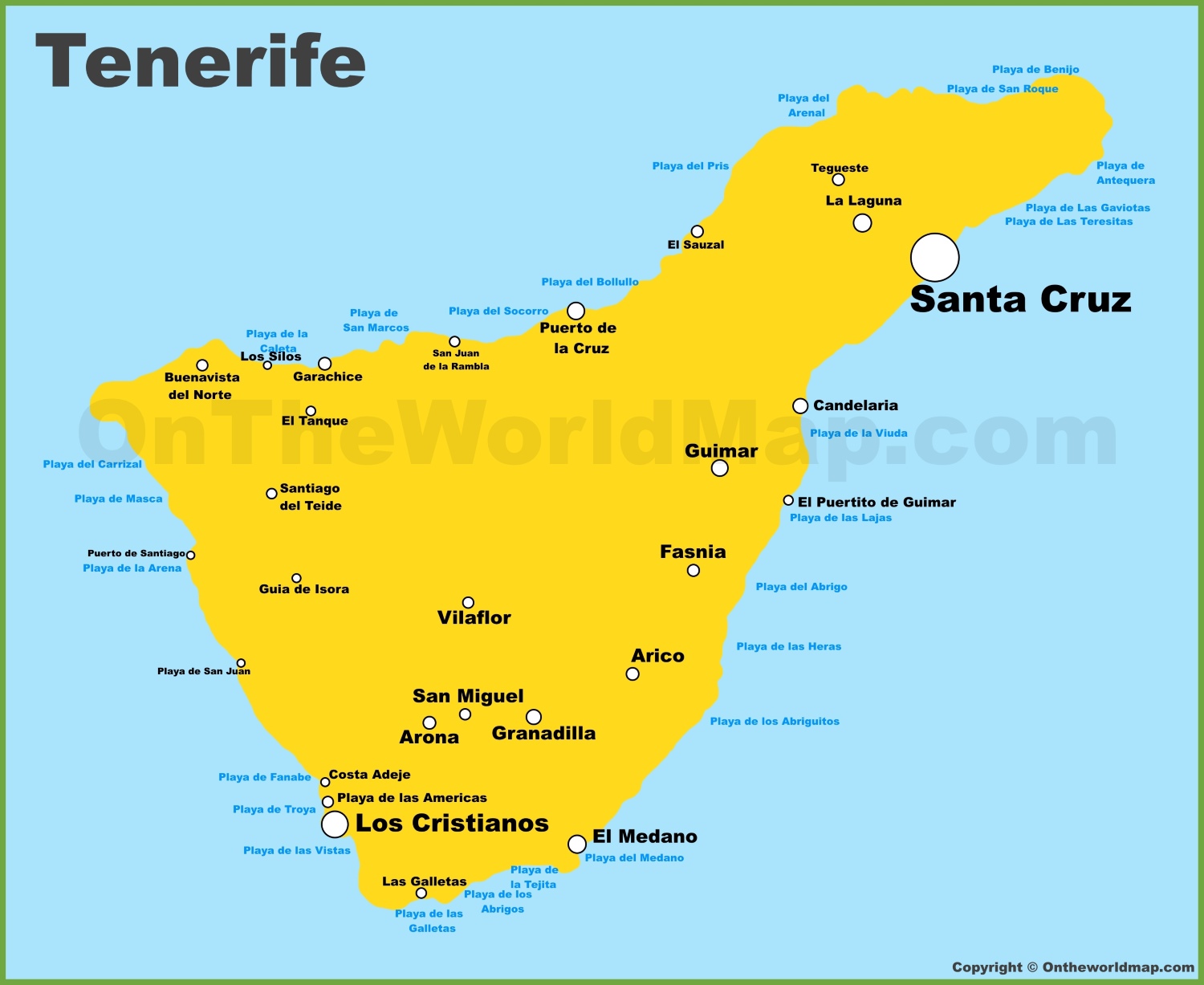 Tenerife Santa Cruz De Tenerife Spanje