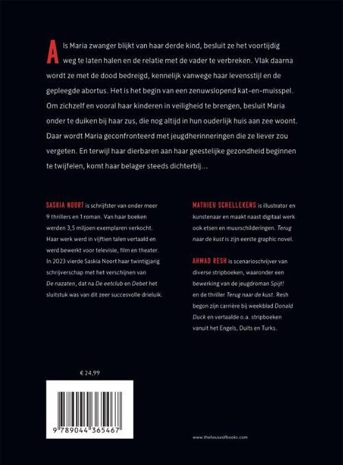 Terug naar de kust, Saskia Noort, Ahmad Resh | Boek | 9789044365467 | Bruna - Saskia Noort Terug Naar De Kust