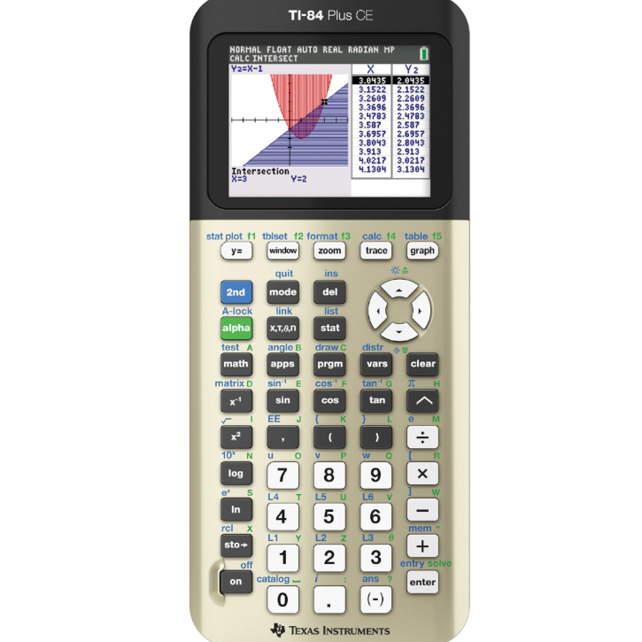Texas Instruments Ti-84 Plus CE Graphing Calculator | Valencia College - Ti 84 Plus Ce-t Texas Instruments