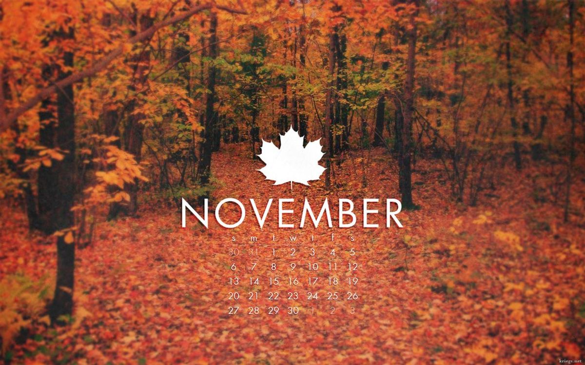 The 10 Best Things About November - November Thomas Olde Heuvelt Samenvatting
