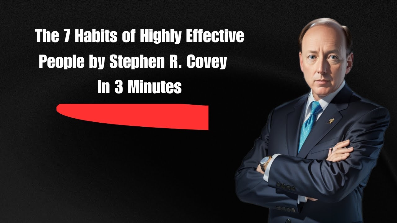 Covey 7 Habits Of Highly Effective