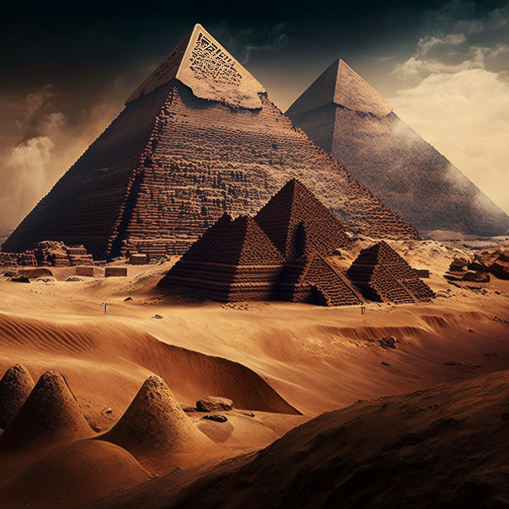 Waar Liggen De Piramides In Egypte