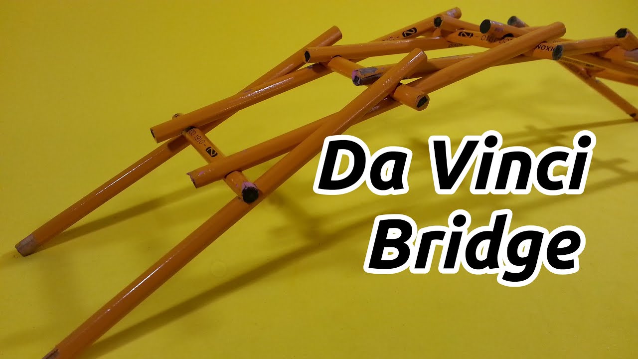 The Bridge of Leonardo Da Vinci - How to Build Your Own - YouTube - Constructies Ontworpen Door Leonardo Da Vinci