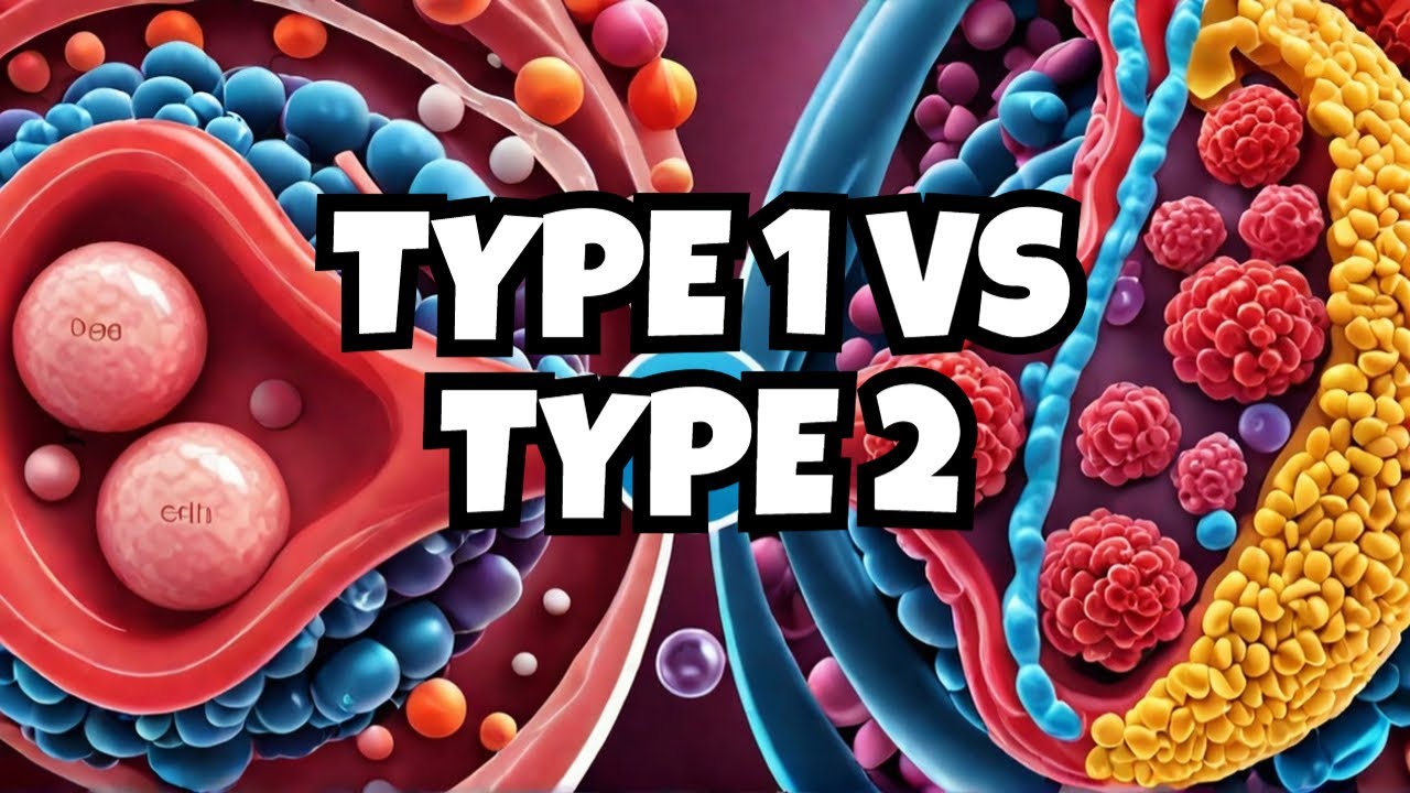 The Differences Between Type 1 & Type 2 Diabetes - YouTube - Verschil Diabetes Type 1 En Type 2