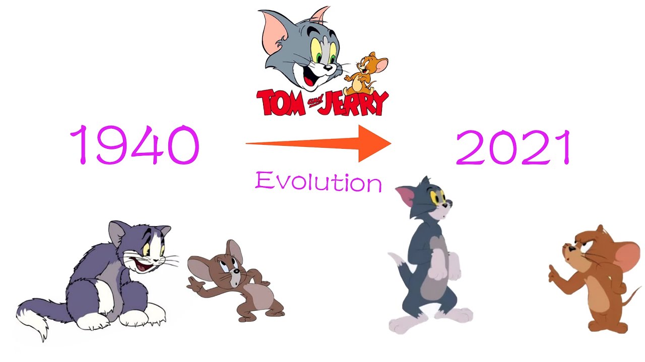 The evolution of Tom and Jerry | 1940-2021 | Tom and Jerry - YouTube - Wie Is Tom En Wie Is Jerry