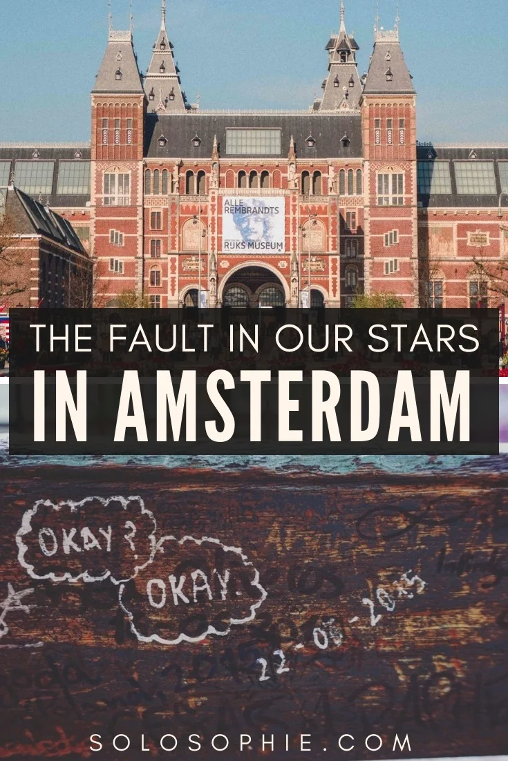 The Fault in Our Stars in Amsterdam Filming Locations! | solosophie - Fault In Our Stars In Amsterdam