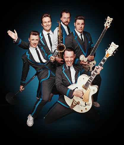 -The Firebirds- :: -Stars in Stripes- - Band Van Bindweefsel Om Een Gewricht