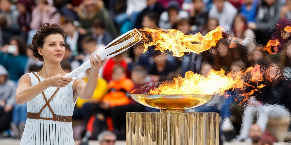The First Olympic Games in Greece - Het Vuur Van De Olympische Spelen