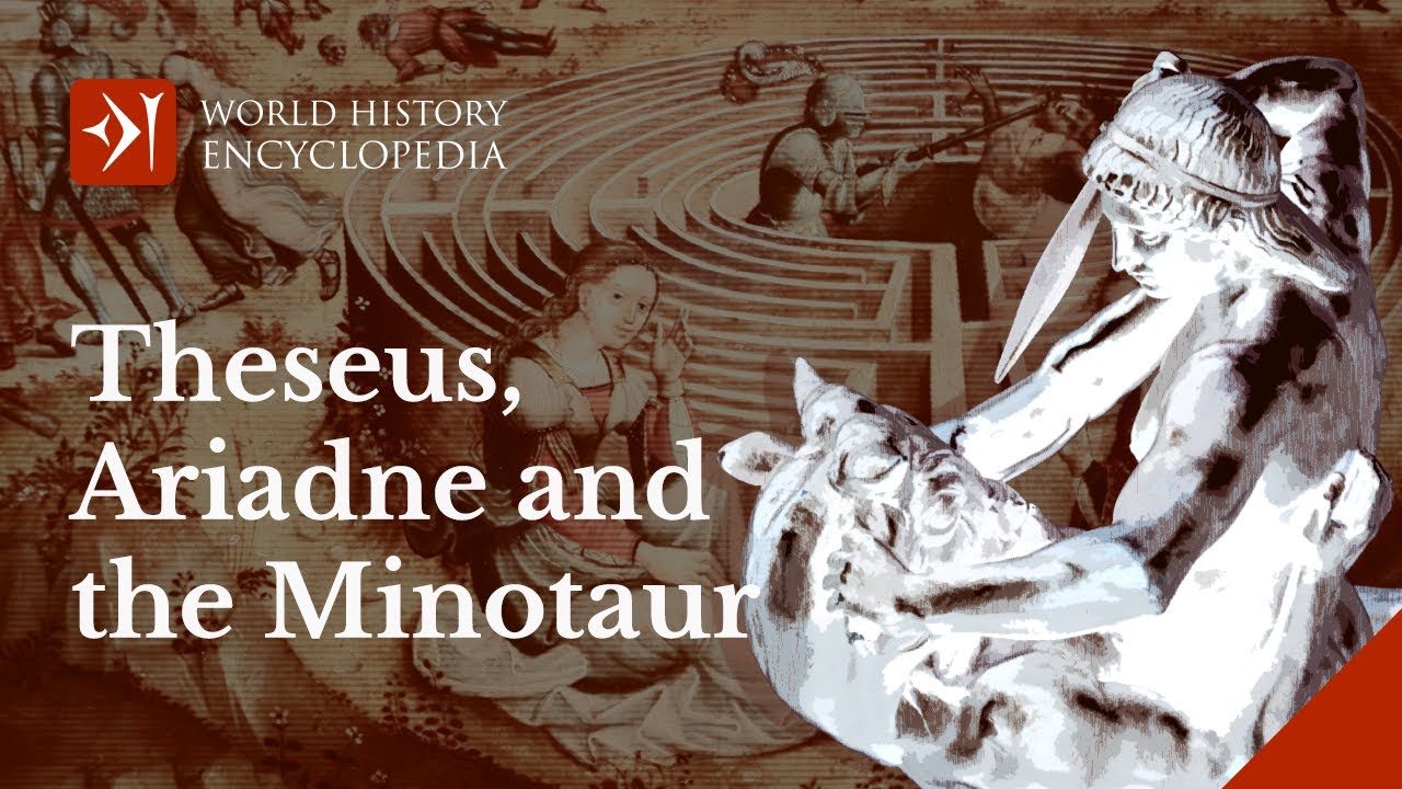 The Greek Myth of Theseus, Ariadne and the Minotaur - YouTube - Hielp Theseus Uit Het Labyrint