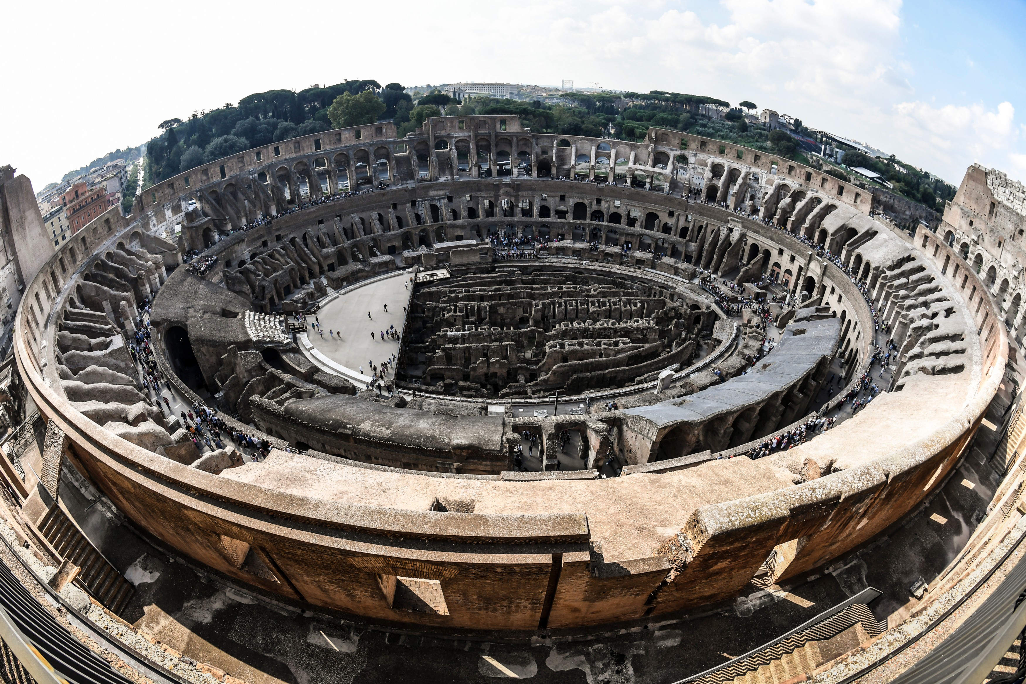 The History Blog » Blog Archive » Colosseum’s vertiginous cheap seats - Waarom Is Het Colosseum Gebouwd
