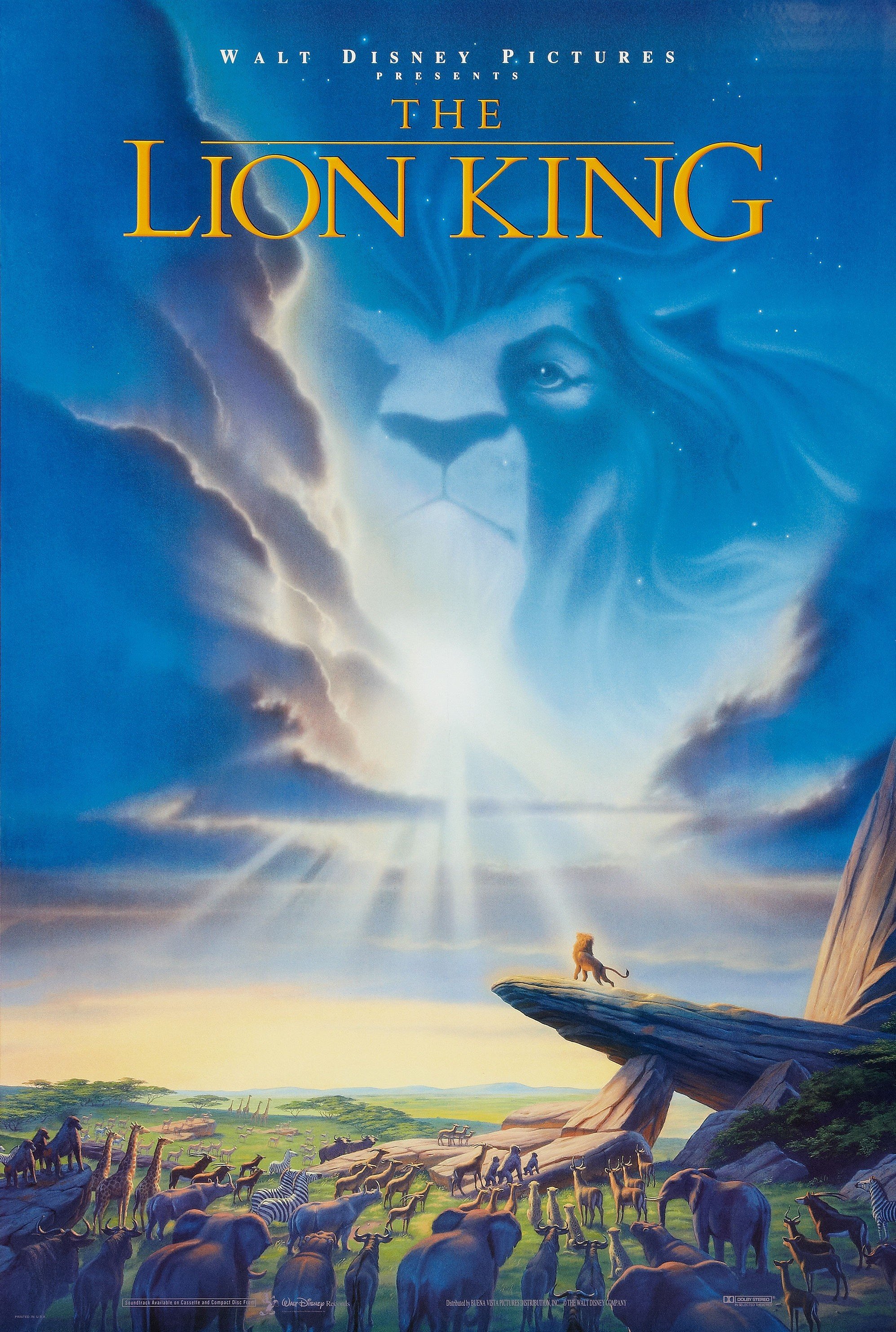 The Lion King (1994) - Nummers Van The Lion King 1994