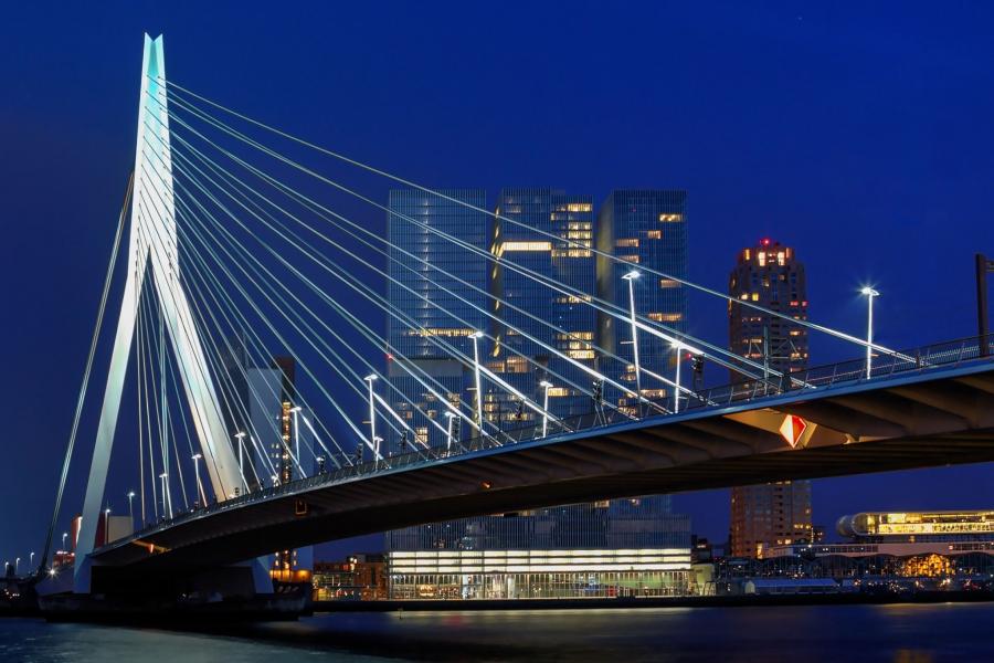 The Netherlands - 275 great spots for photography - Wanneer Is De Erasmusbrug Gebouwd
