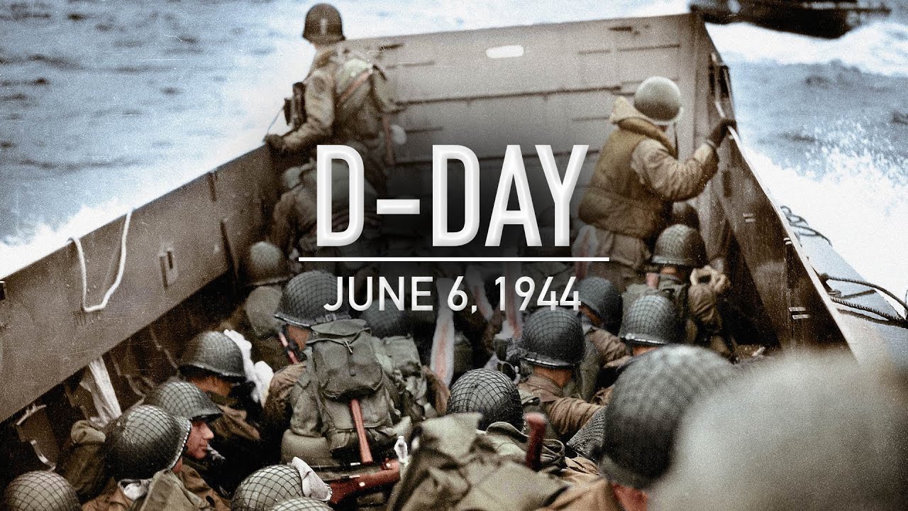 The Normandy Landings: June 6, 1944 | D-Day Documentary - YouTube - 6 Juni 1944 Welke Dag