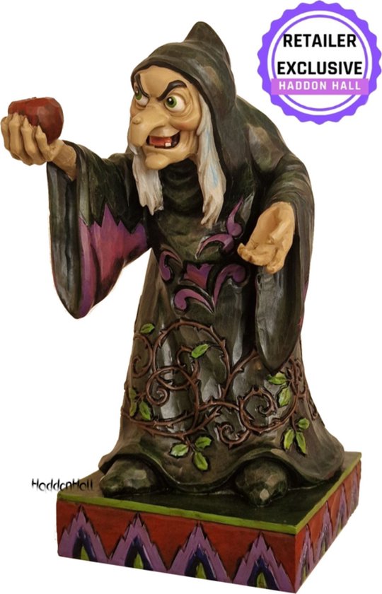 The Old Hag Take a Bite , Jim Shore heks van Sneeuwwitje , Disney - Hoe Heet De Heks Van Sneeuwwitje