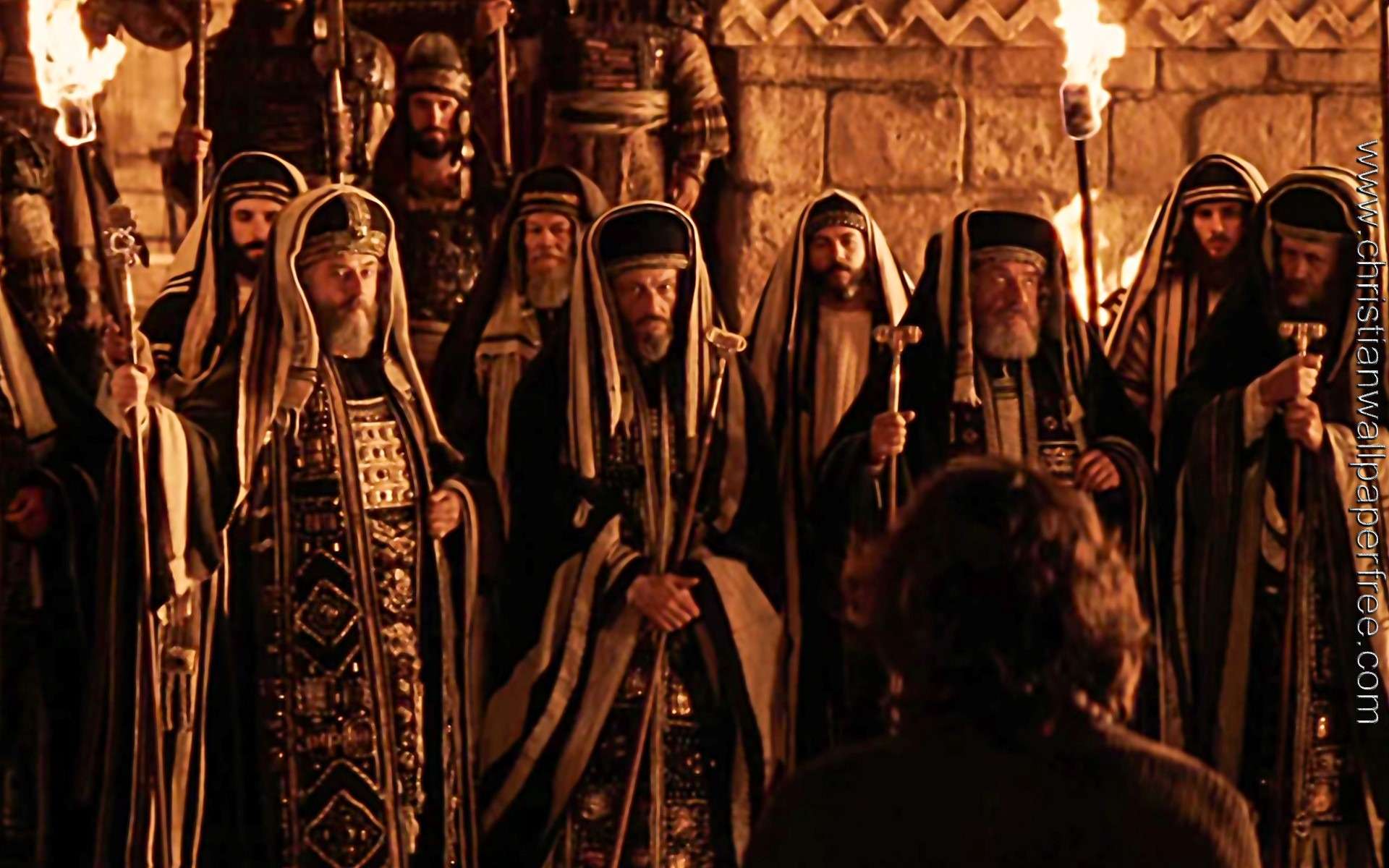 The Passion of the Christ Judas Betrays Jesus to Sanhedrin - Judas In The Passion