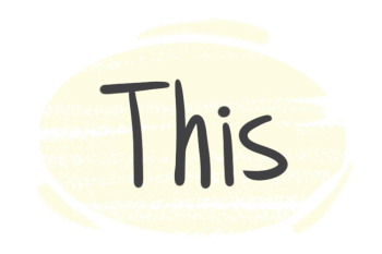 The Pronoun "This" in the English Grammar | LanGeek - This And That These And Those