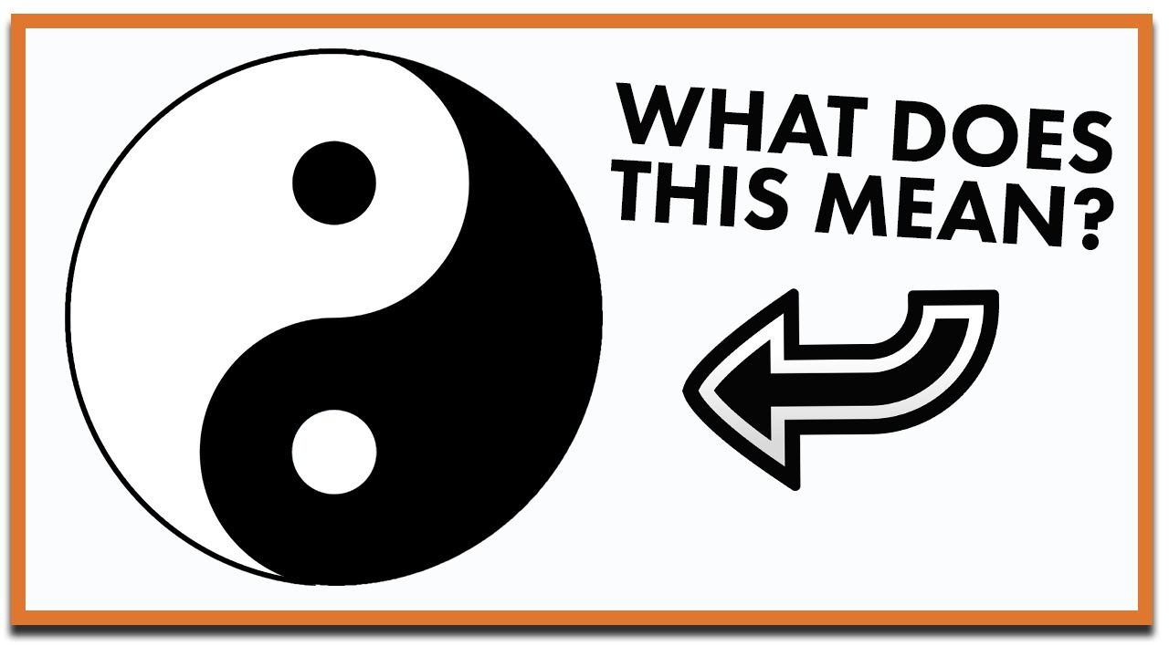 The Real Meaning of Yin & Yang - YouTube - Betekenis Van Yin En Yang
