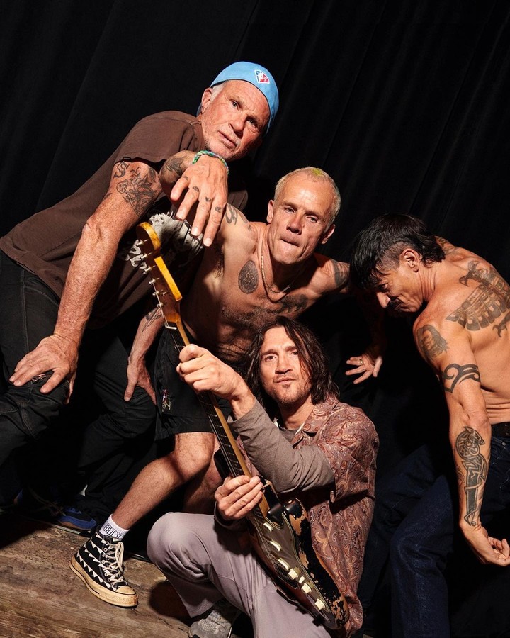 The Red Hot Chili Peppers return to Argentina with their historic - Leden Van Red Hot Chili Peppers