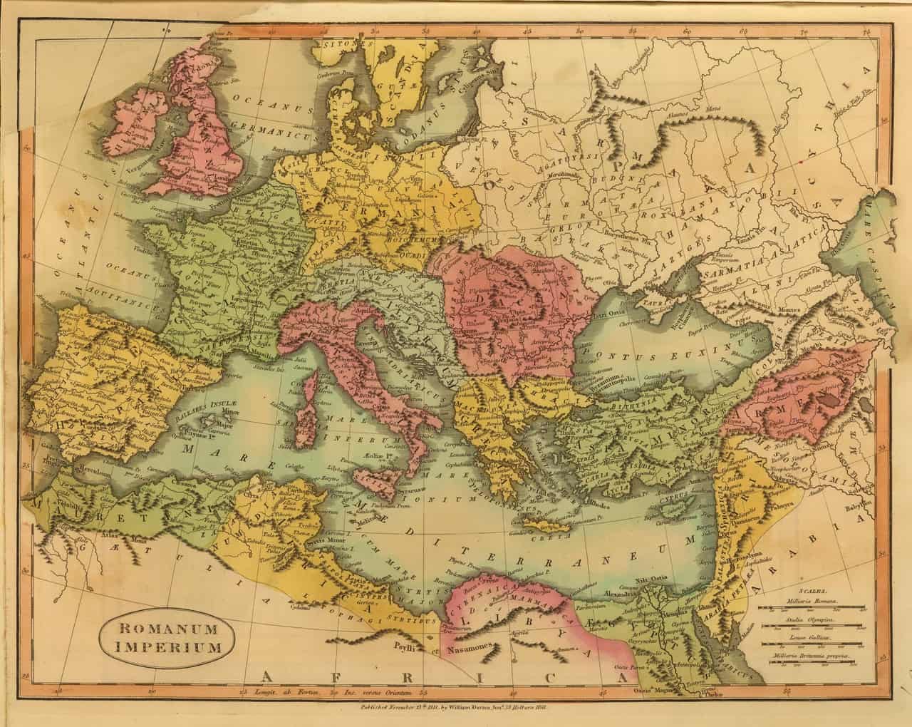 The Roman Empire Map | History Cooperative - Waar Ligt Rome Op De Kaart