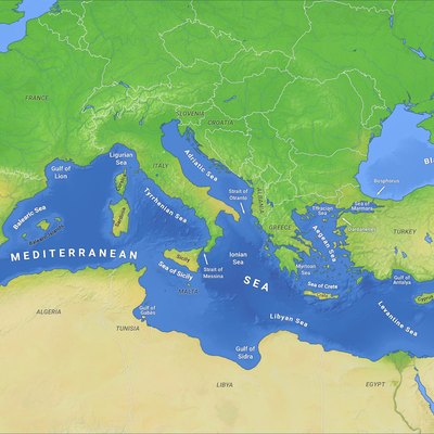 The Seven Major Seas of the Middle East | USA Today - Sea And The Old Man