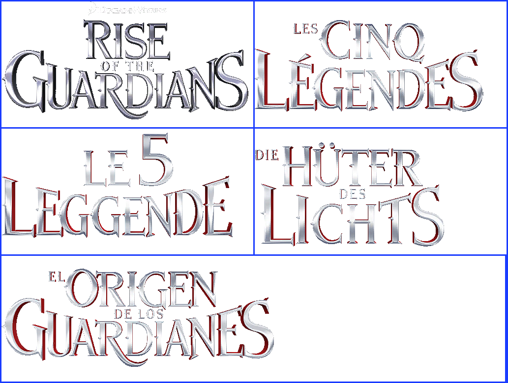 The Spriters Resource - Full Sheet View - Rise of the Guardians - Logo - Actors In Rise Of The Guardians