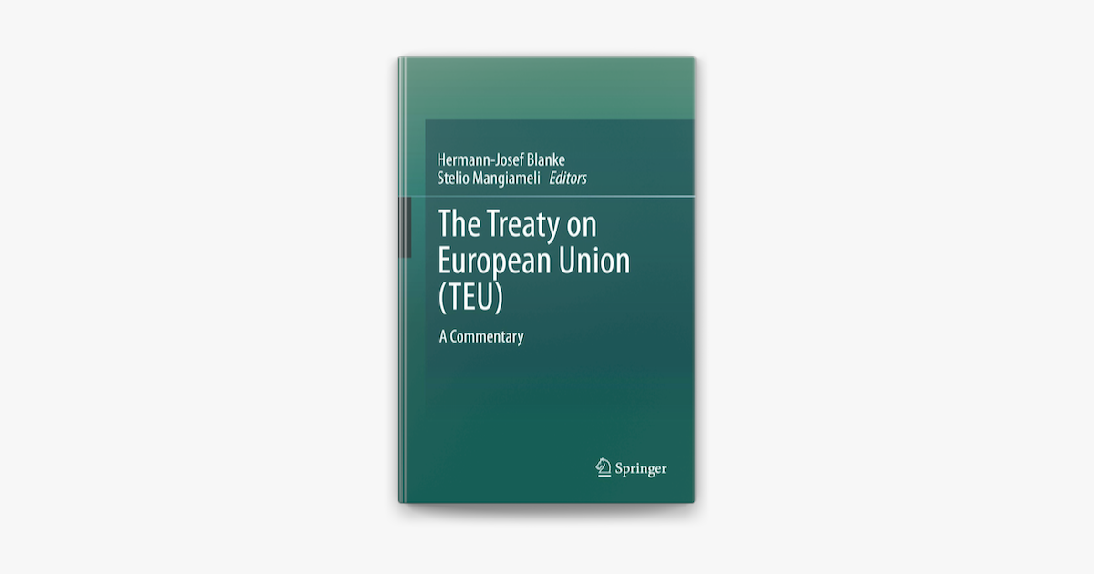 Treaty On European Union Teu