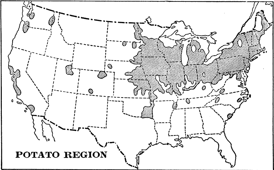 The United States - Potato Region - Deze Amerikaanse Staat Heeft De Bijnaam Potato State