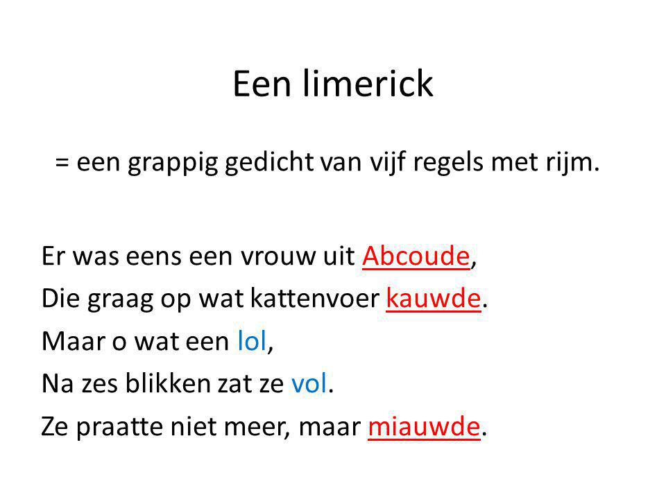 Thema 6 Les 6a Gevoelens. - ppt download - Gedicht Waarvan Alle Regels Met Dezelfde Letter Beginnen