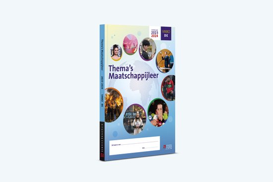 Thema's Maatschappijleer vmbo bk 2023-2024 Leerwerkboek, Merijn Brada - Boekenlijst Vmbo Tl Nederlands 2024