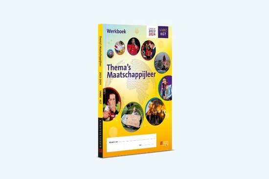 Thema's Maatschappijleer vmbo kgt 2023-2024 werkboek | 9789086745234 - Thema's Maatschappijleer Vmbo Kgt Online