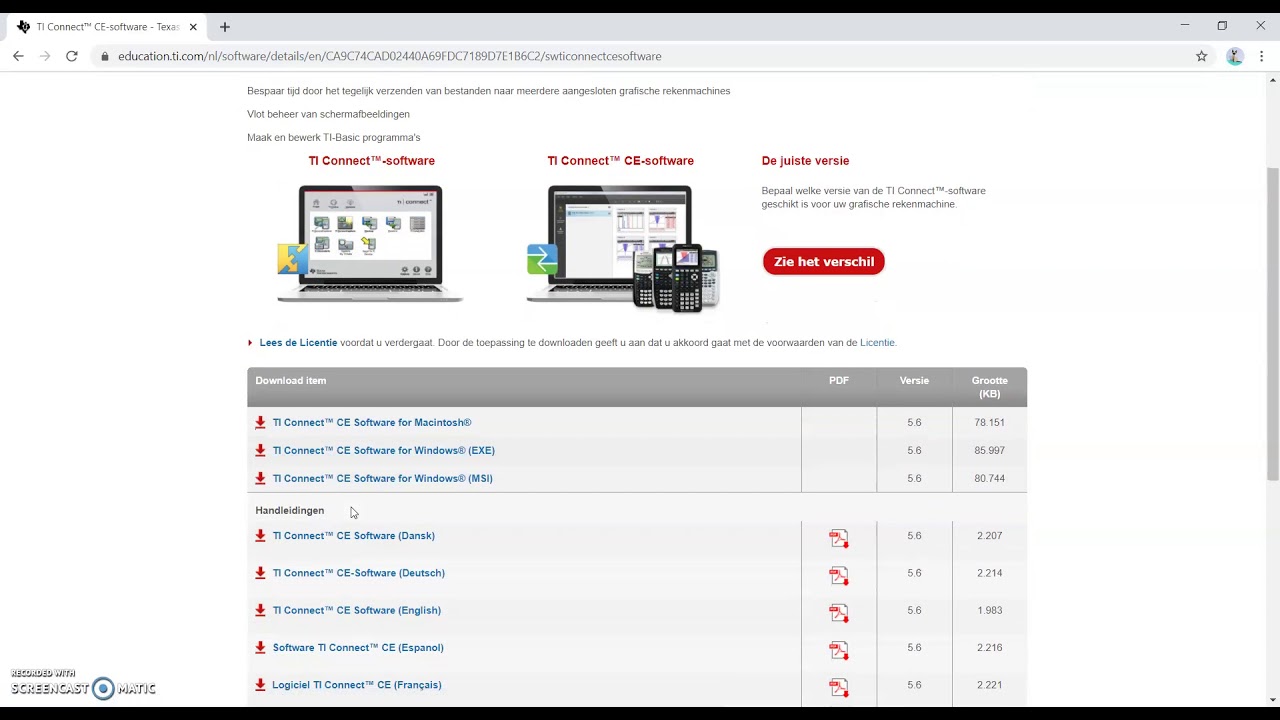 TI - 84 van examenstand - YouTube - Ti 84 Plus Ce-t Uit Examenstand