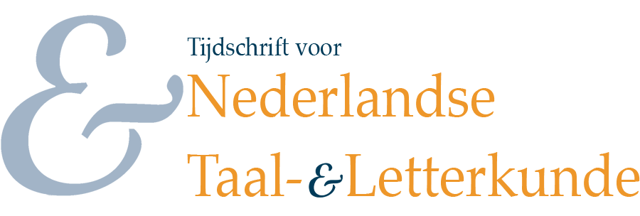 Tijdschrift voor Nederlandse Taal- en Letterkunde - Hbo Nederlandse Taal En Letterkunde