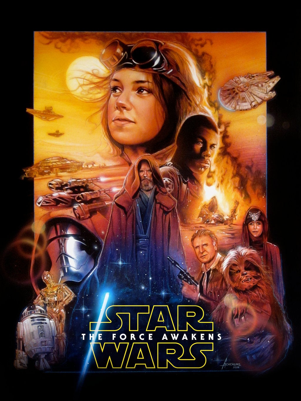 TimeKit Product Demo - Star Wars: The Force Awakens Trailer - Cast Van Star Wars: The Force Awakens