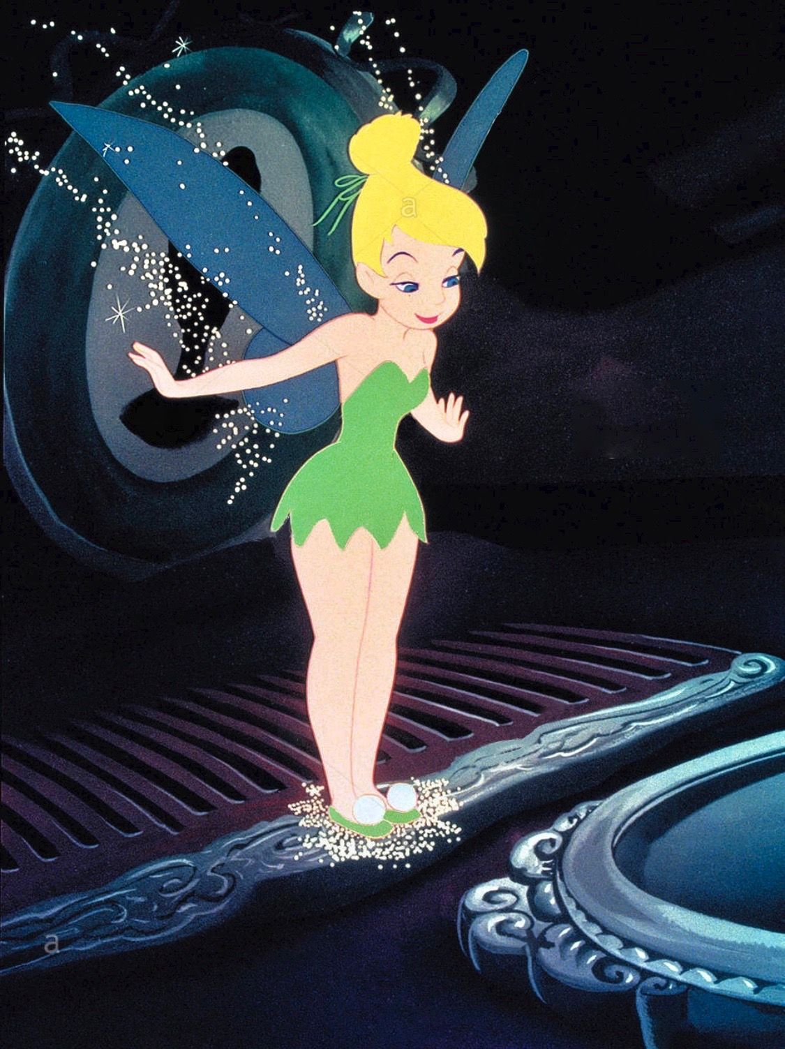 Tinker Bell in “Peter Pan”, 1954 | Tinkerbell, Disney fairies - Waar Wonen Peter Pan En Tinker Bell