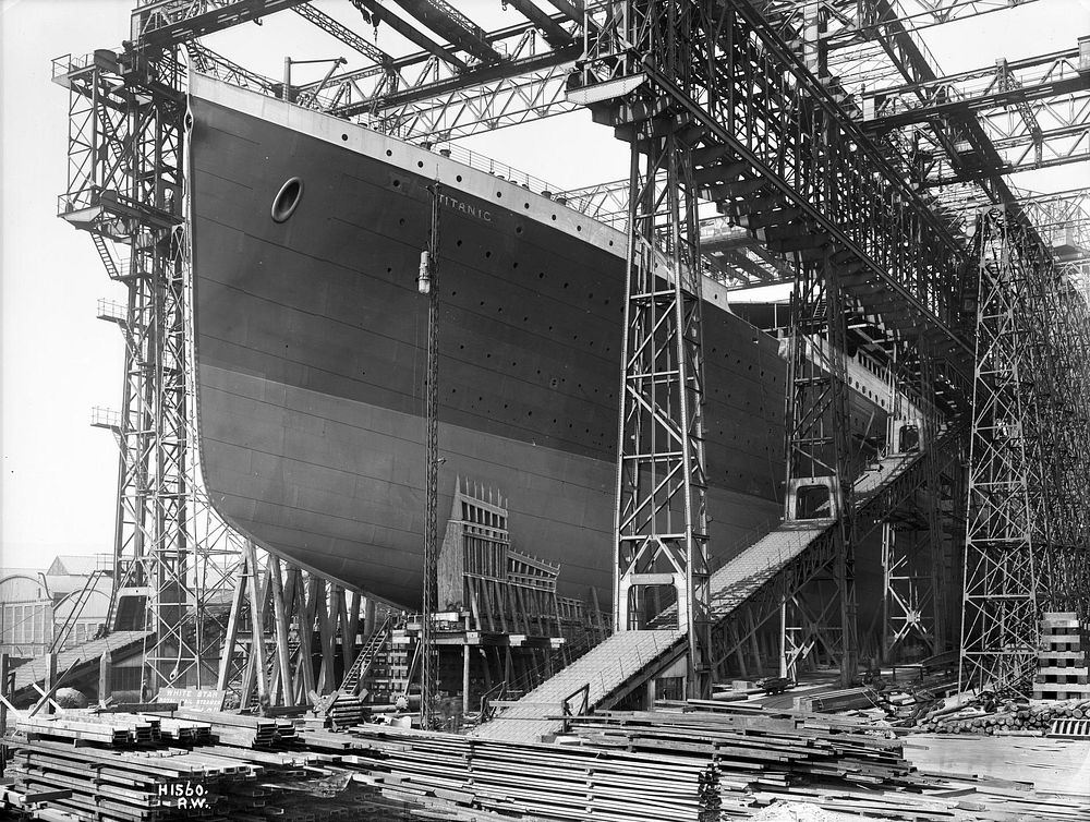 Titanic ready launch. ship was | Free Photo - rawpixel - Hoe Heette De Engelse Rederij Van Het Schip Titanic