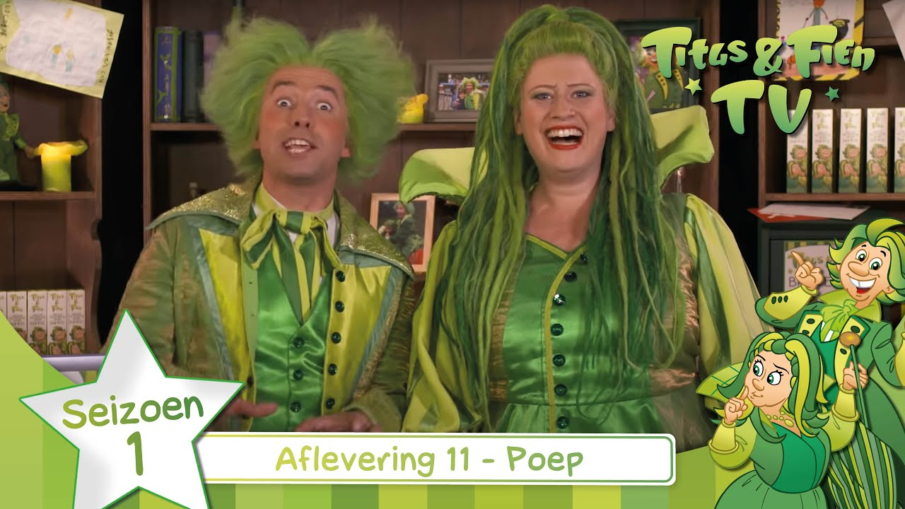 Titus en Fien TV - Aflevering 11 - Poep - YouTube - Cast Van Titus En Fien Tv
