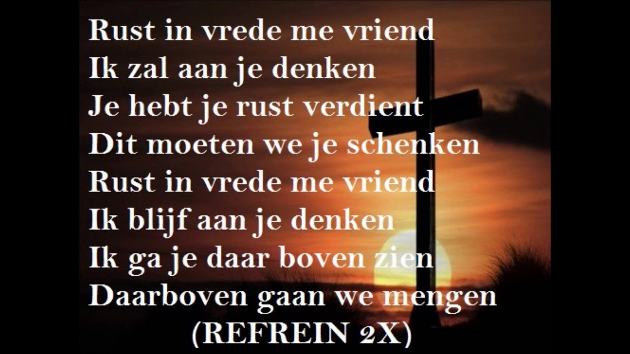 TJ - Rust In Vrede {+LYRICS}{+SONGTEKST} - YouTube - Leven In Een Land Van Vrede Tekst