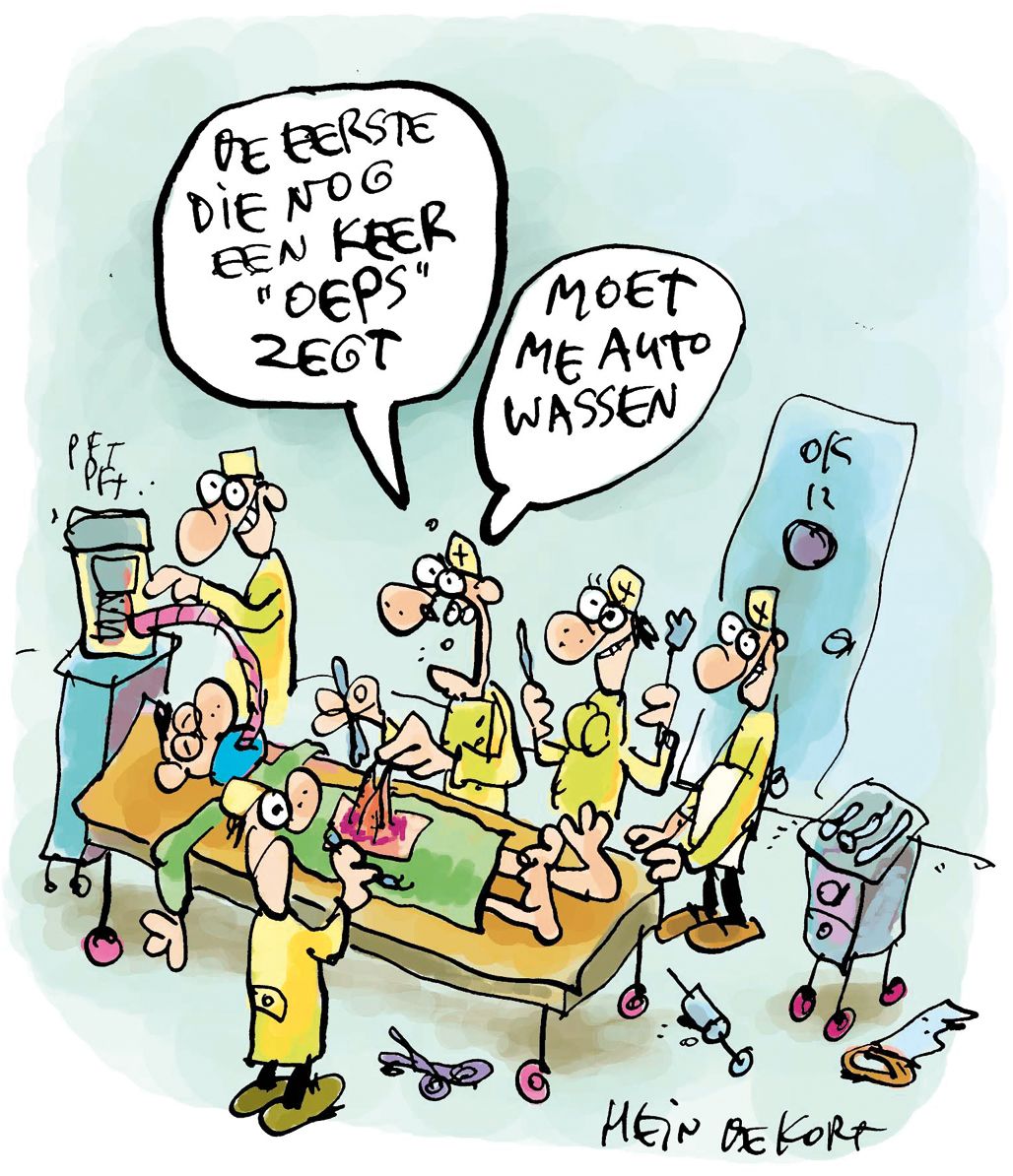 Tjoiz - Cartoon ziekenhuis | Ziekenhuis humor, Operatie humor, Grappige - Werken In De Zorg Humor