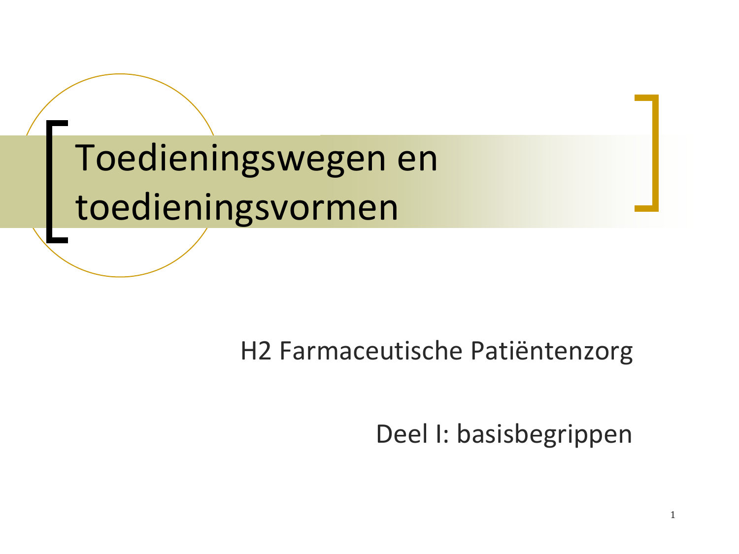 Toedieningswegen en toedieningsvormen - Welke Toedieningsvorm Kent Een Systemische Toedieningsweg