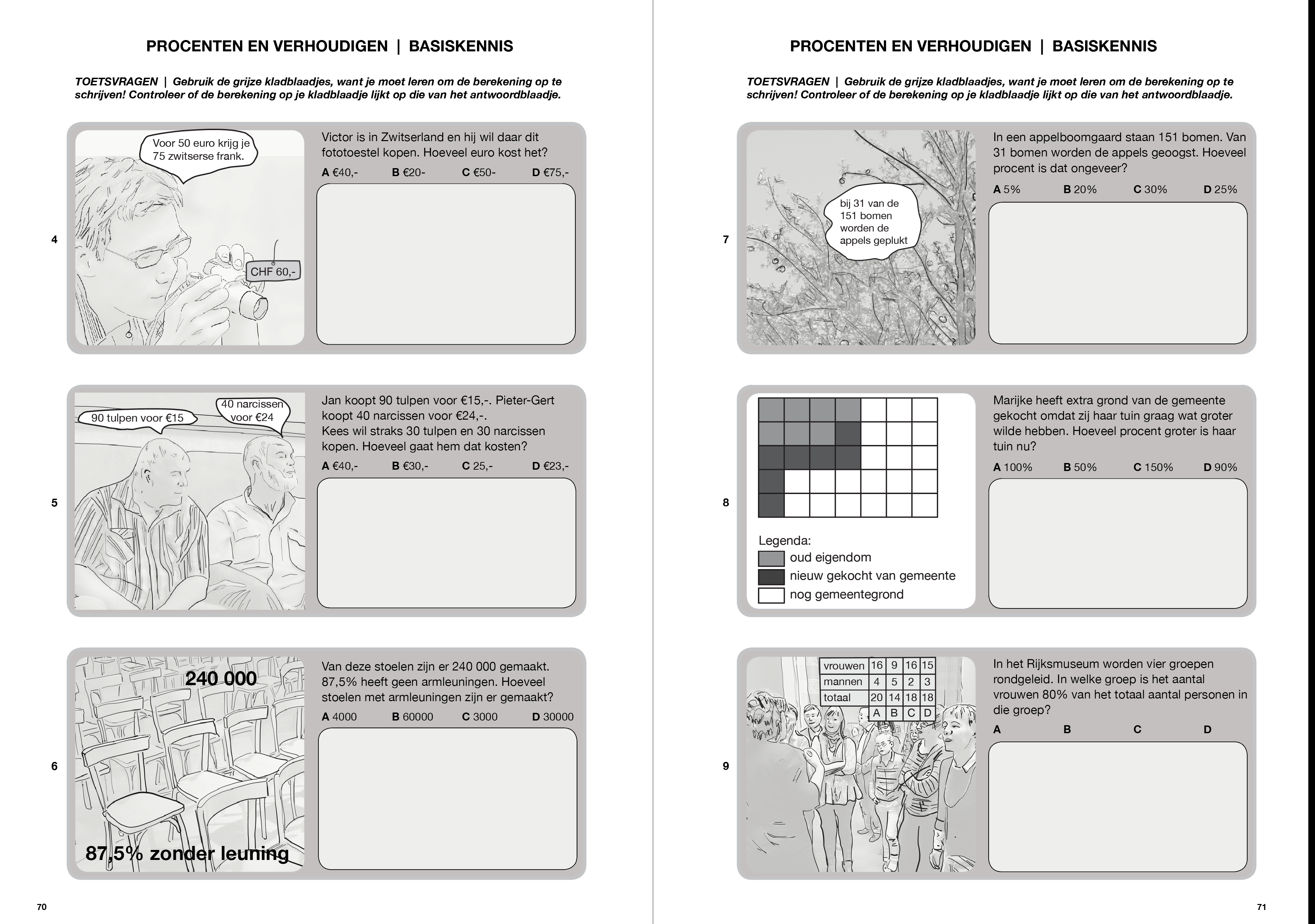 Toets voorbereiding rekenen voor groep 7 en 8, Oefenen voor de - Cito Oefenen Groep 8 Rekenen Gratis