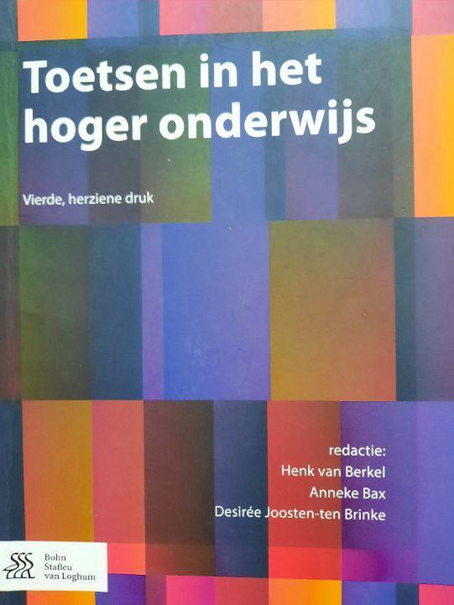 Toetsen In Het Hoger Onderwijs
