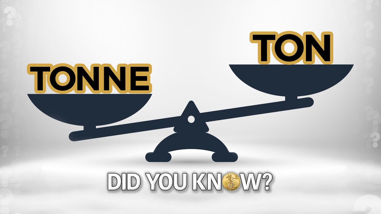 Tons vs. Tonnes: Did You Know? - YouTube - Wat Is Een Ton In Gewicht