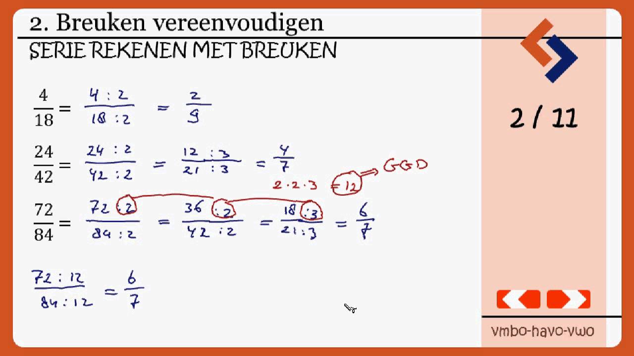 Hoe Vereenvoudig Je Een Breuk