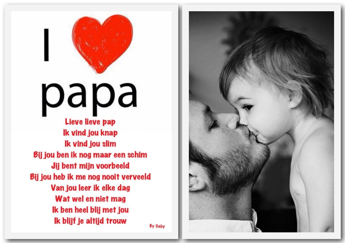Top 5 vaderdag gedichtjes - Ik Ben Zo Mooi - Gedicht Vader En Zoon