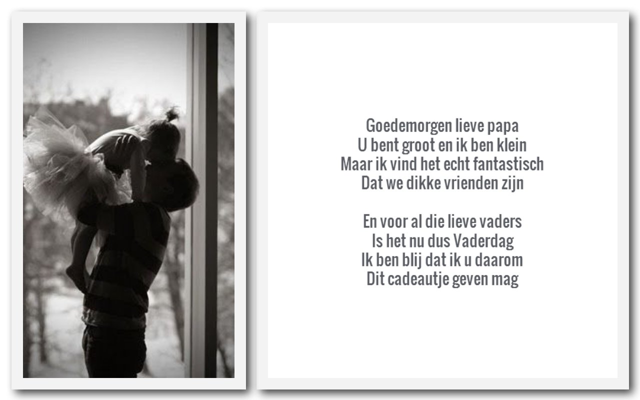 Top 5 vaderdag gedichtjes - Ik Ben Zo Mooi - Vader En Dochter Liedjes