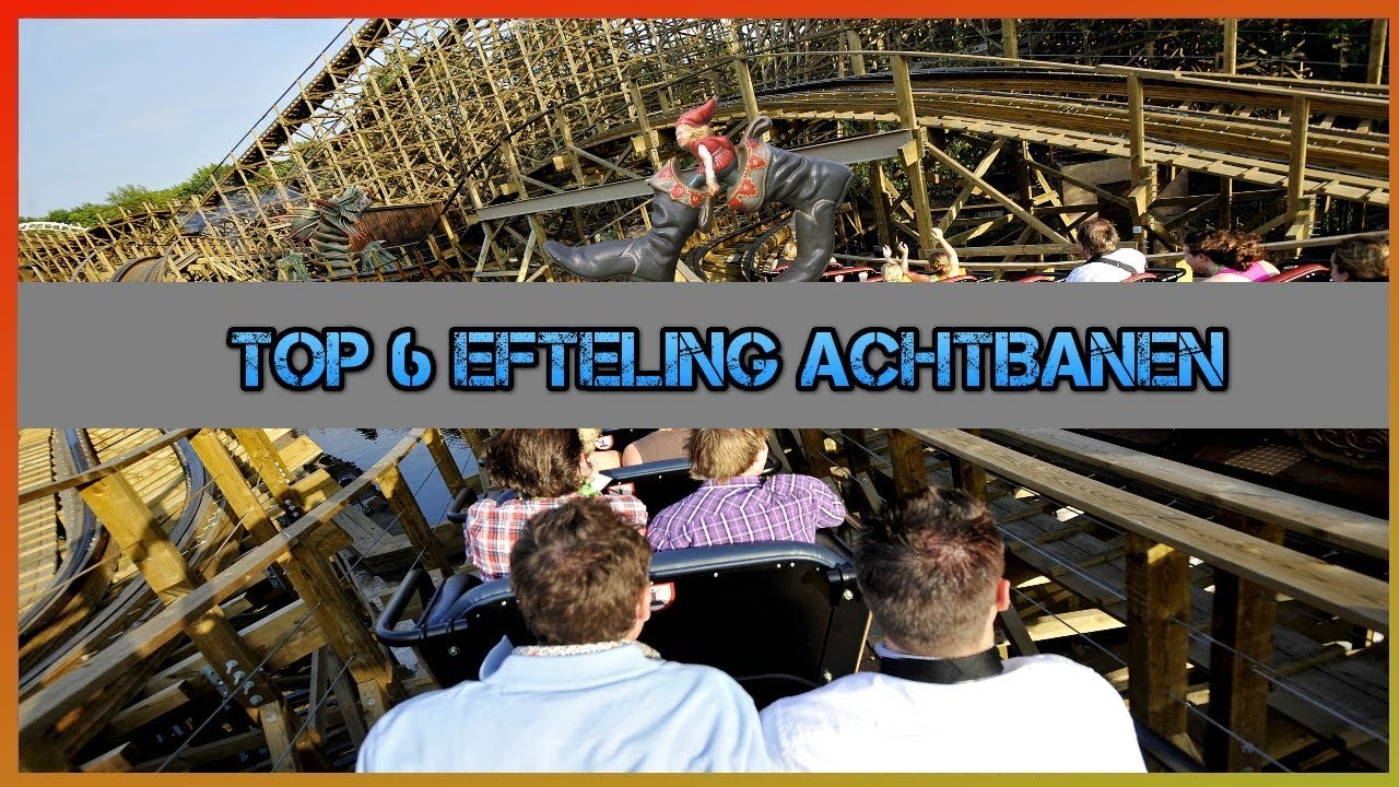 Top 6 snelste Achtbanen | Efteling - YouTube - Hoe Snel Gaat De Snelste Achtbaan In De Efteling