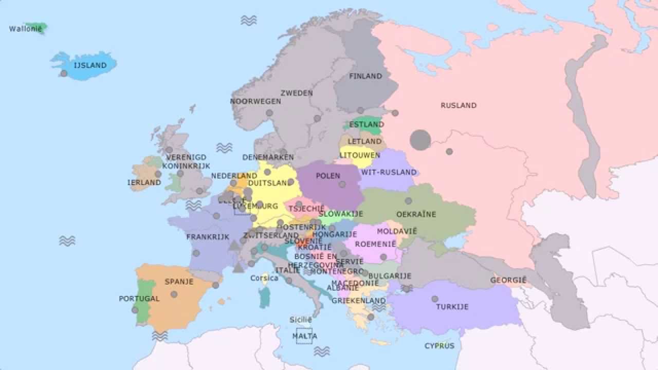 Topomaster Europa Kaart A Leeg