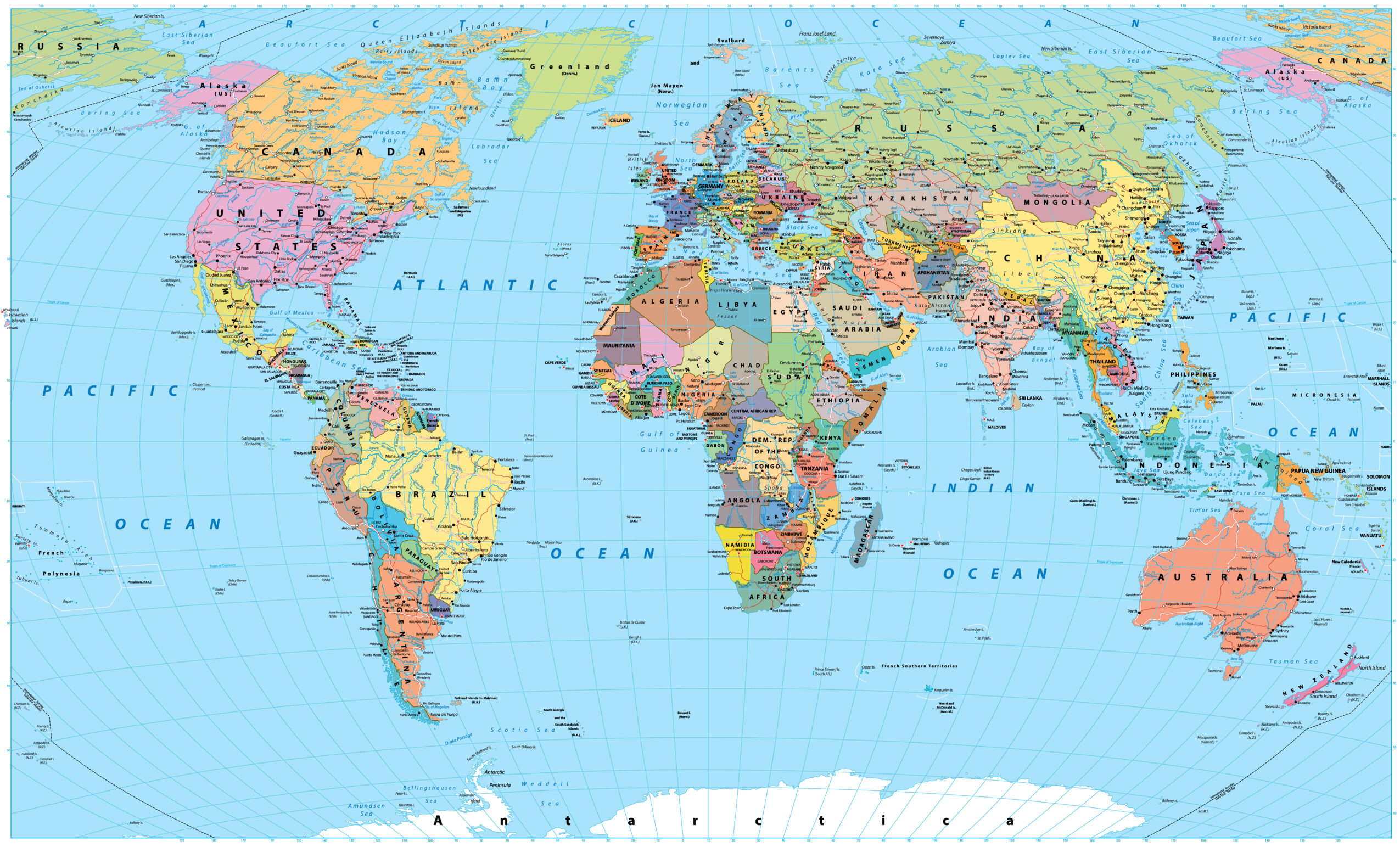 Topografie In De Klas Wereld