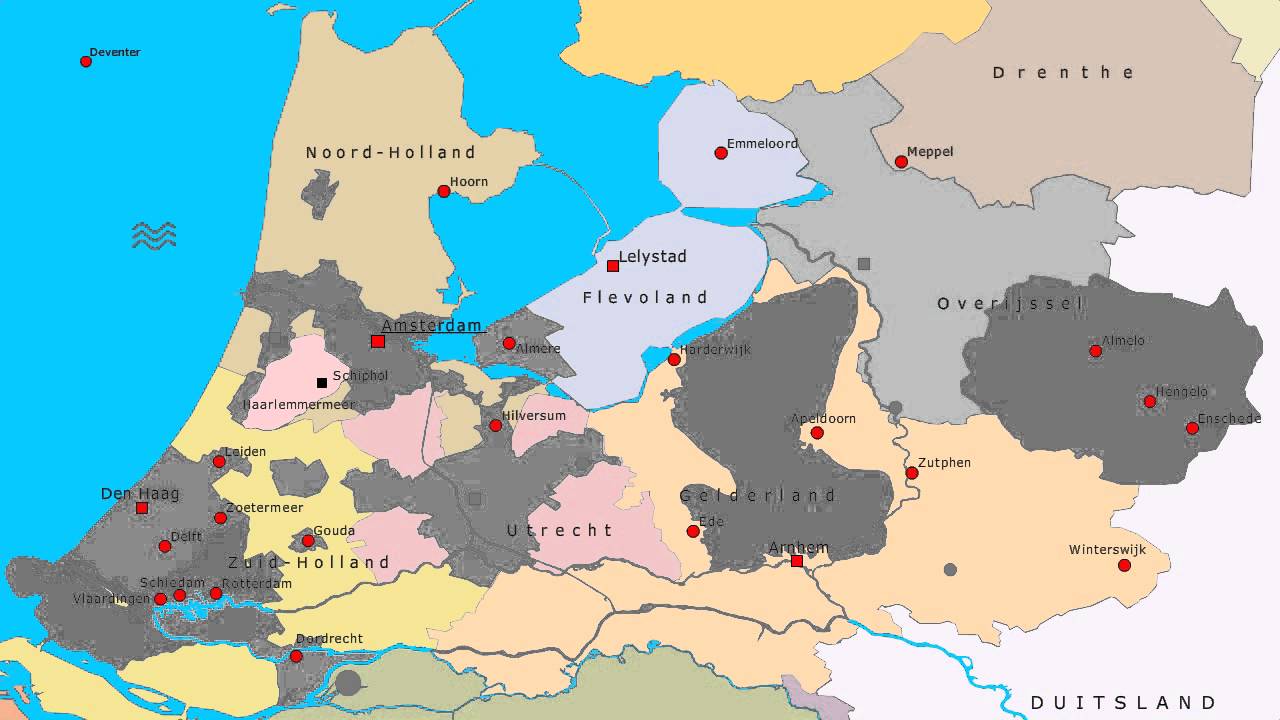 Topografie Midden-Nederland - YouTube - Welke Provincies Vallen Onder Regio Noord